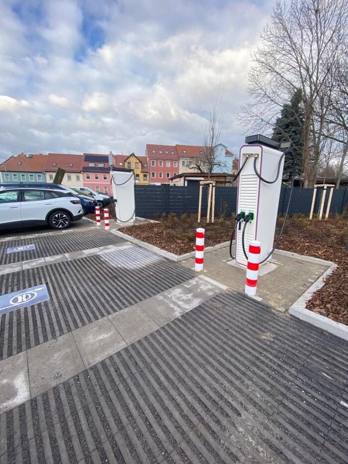 Bilder TEAG Mobil-Ladestation