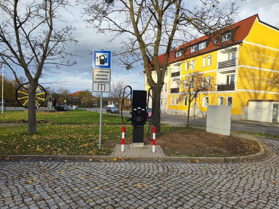 Bilder TEAG Mobil-Ladestation