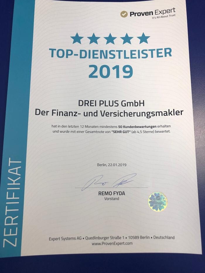 Bilder Finanz- und Versicherungsmakler Backnang | DREI PLUS GmbH