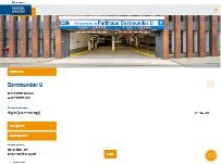Website Screenshot Goldbeck Parking Dortmunder U