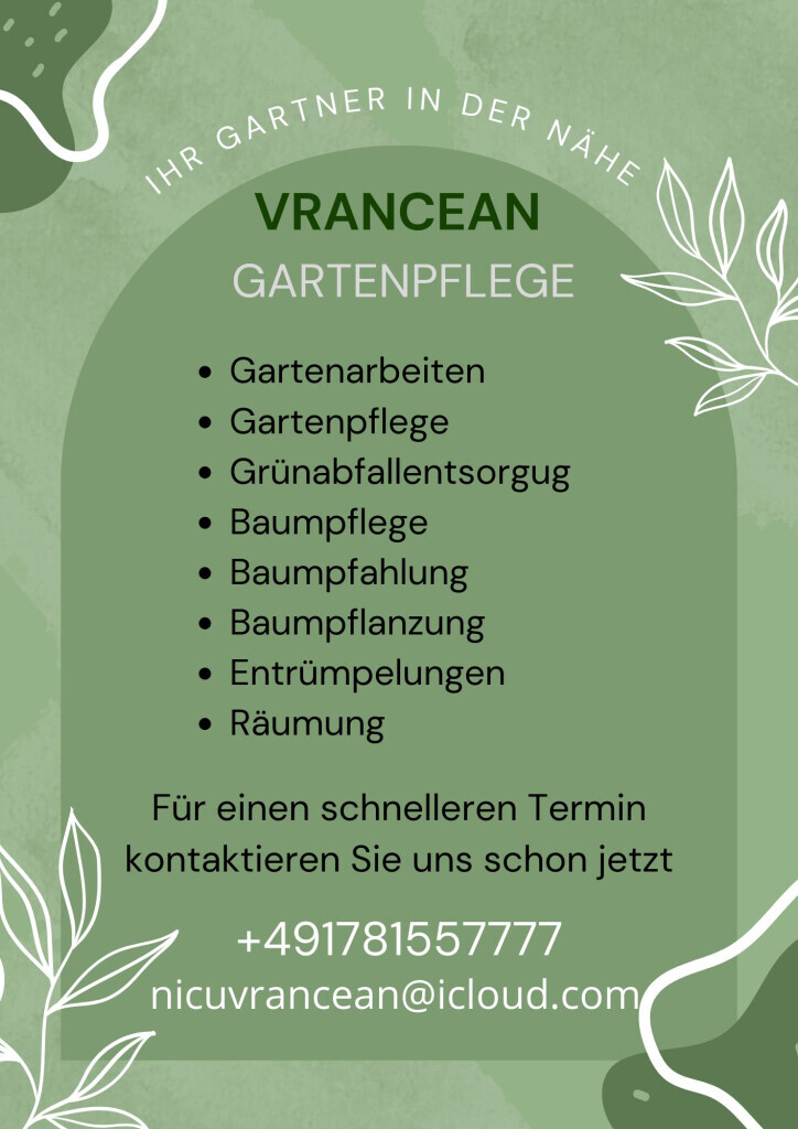 Bilder Vrancean Gartenpflege