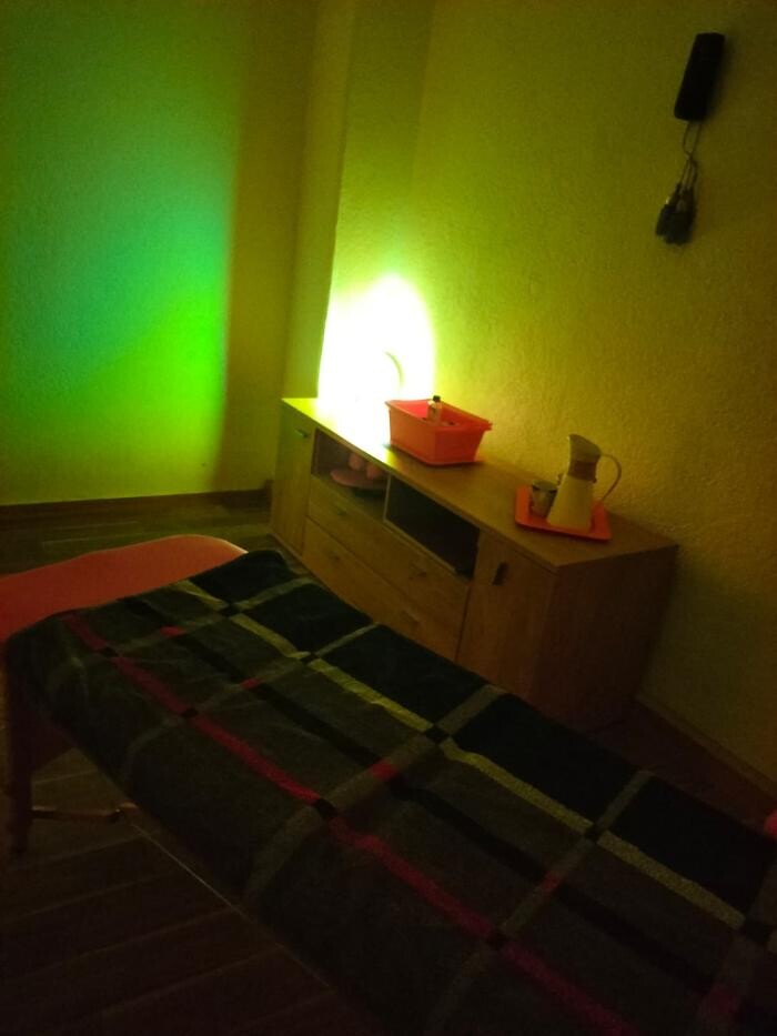 Bilder massagelounge Red Flowers