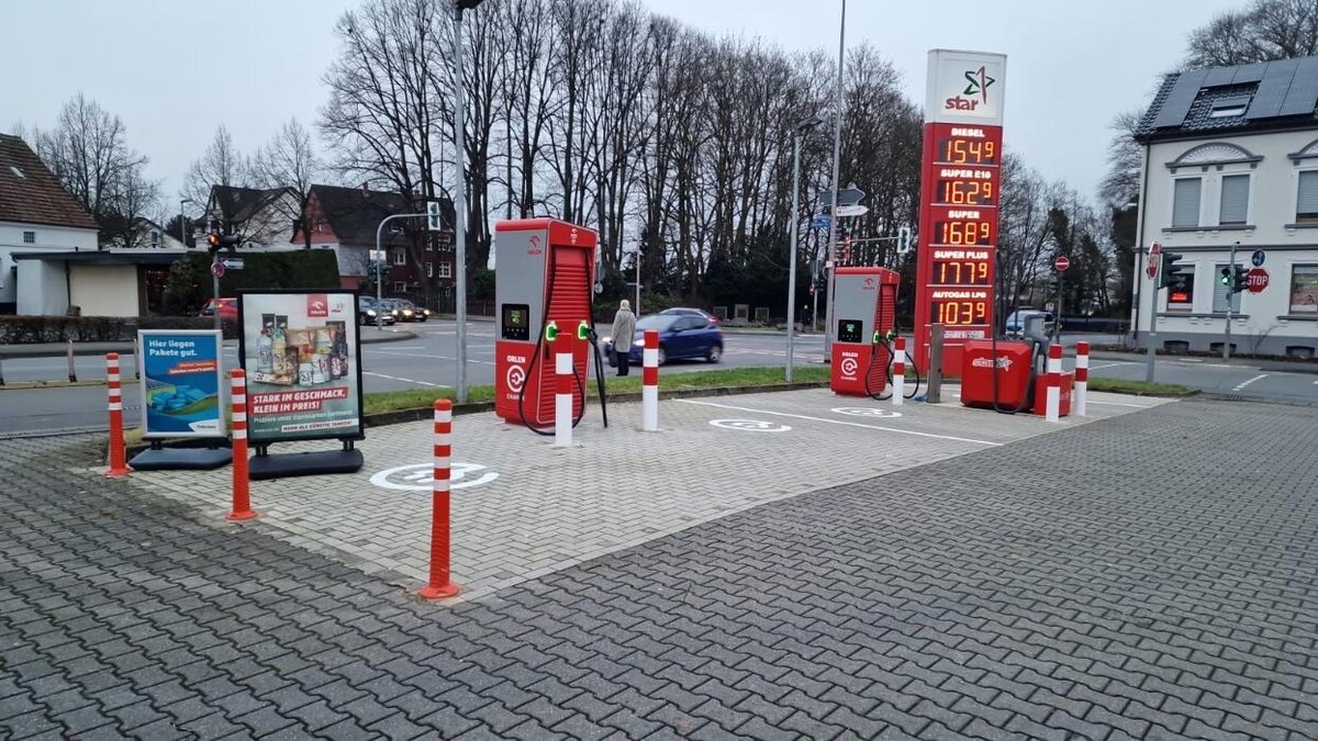 Bilder ORLEN CHARGE Ladestation