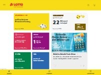 Website Screenshot Lotto-Annahmestelle