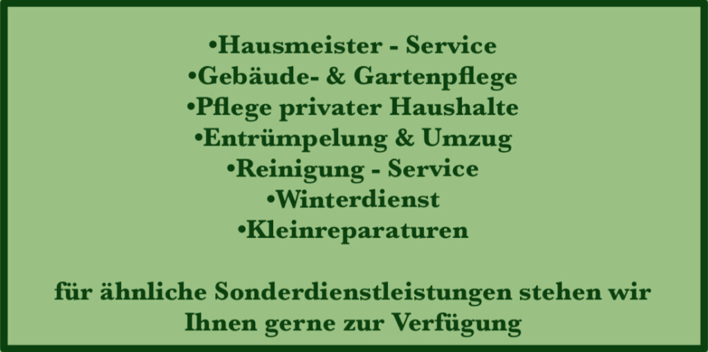 Bilder DD Haus & Garten Service GbR
