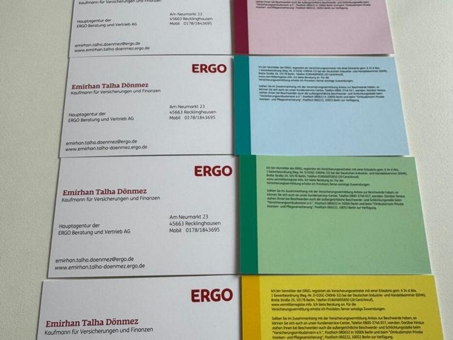 Bilder ERGO Versicherung Emirhan Talha Dönmez