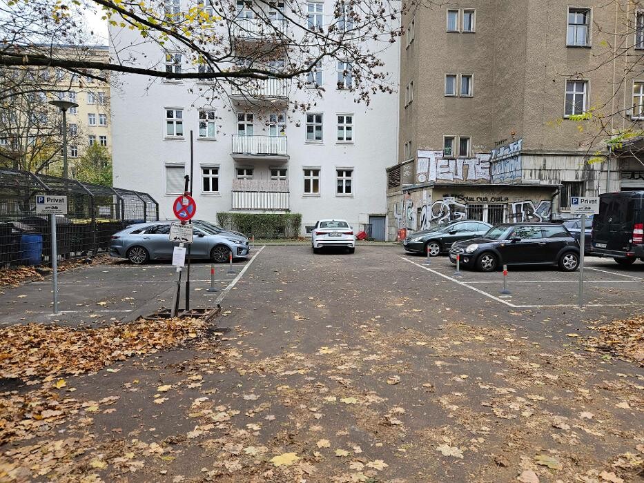 Bilder ampido Parkplatz