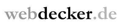webdecker.de Logo