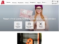 Website Screenshot Loretto Apotheke