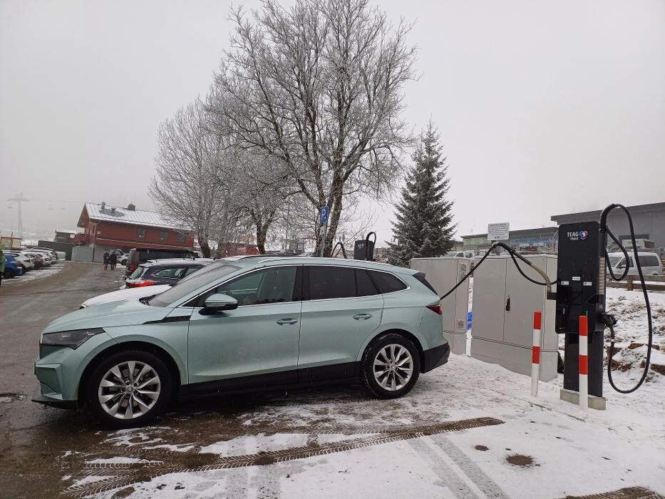 Bilder TEAG Mobil-Ladestation