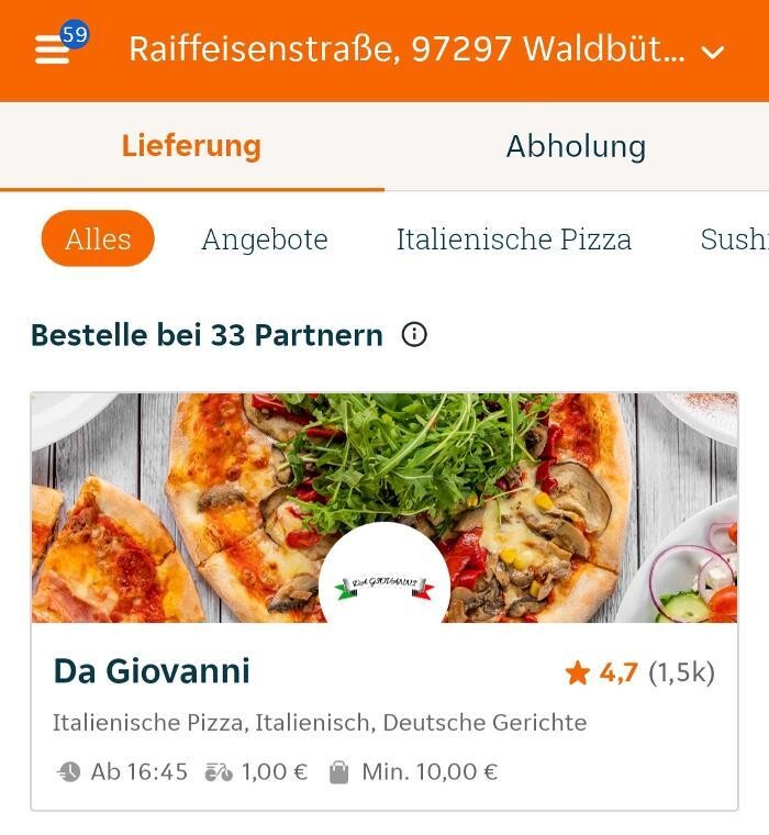Bilder Da Giovanni Liefer-& Partyservice