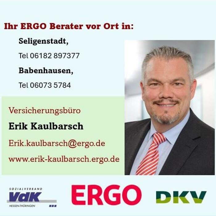 Bilder ERGO Versicherung Erik Kaulbarsch