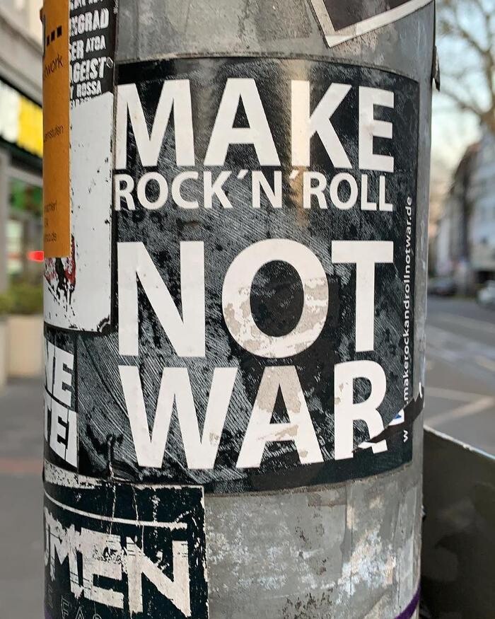 Bilder MAKE ROCK´N´ROLL NOT WAR