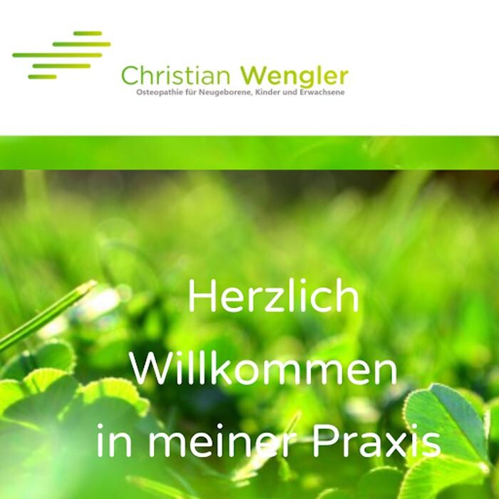 Osteopathie für Neugeborene, Kinder und Erwachsene - Christian Wengler Logo