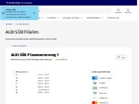 Website Screenshot ALDI SÜD