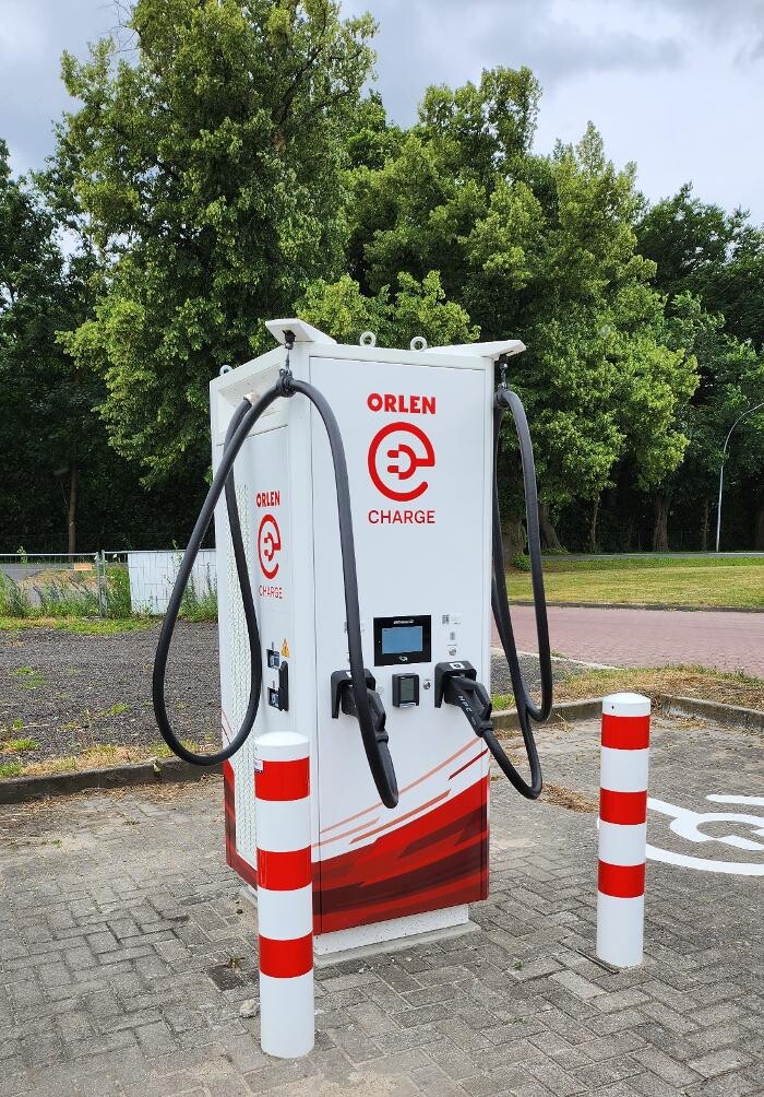 Bilder ORLEN CHARGE Ladestation
