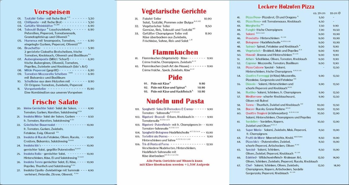Bilder Ido's Pizza & Grill Restaurant