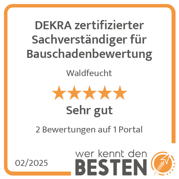 Bilder DEKRA zertifizierter Sachverständiger für Bauschadenbewertung