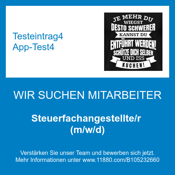 Bilder Testeintrag4 App-Test4