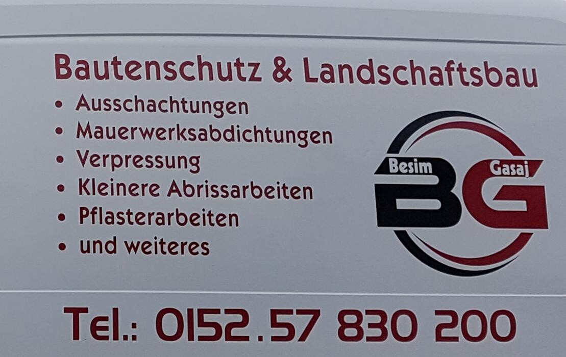 Bilder Bautenschutz& Landschaftsbau Besim Gasaj