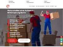 Website Screenshot Zeid Dienstleistung Berlin