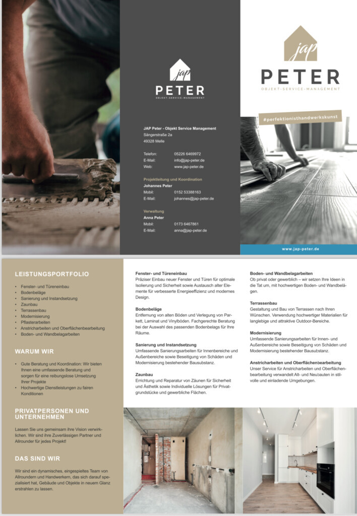 Bilder JAP Peter Objekt-Service-Management