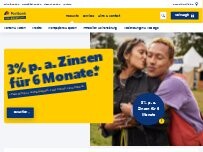 Website Screenshot Postbank Geldautomat