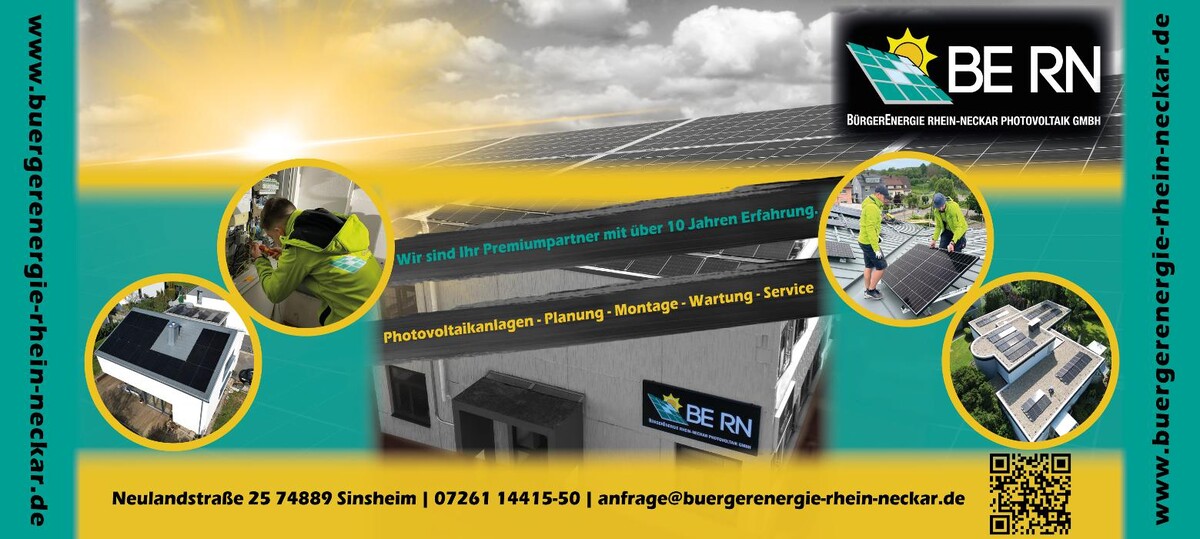 Bilder BürgerEnergie Rhein-Neckar Photovoltaik GmbH