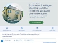 Website Screenshot Zurich Versicherungsagentur Schmieder & Kollegen GmbH & Co. KG