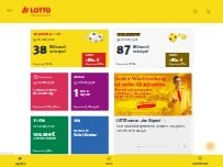 Website Screenshot Lotto-Annahmestelle