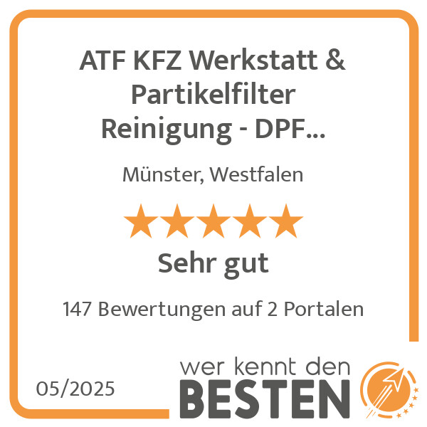 Bilder ATF KFZ Werkstatt & Partikelfilter Reinigung - DPF Reinigung & Regeneration