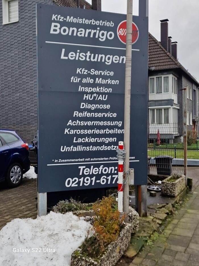 Bilder Bonarrigo KFZ-Meisterbetrieb