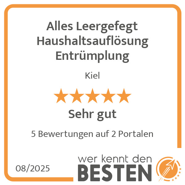 Bilder Alles Leergefegt Haushaltsauflösung Entrümplung