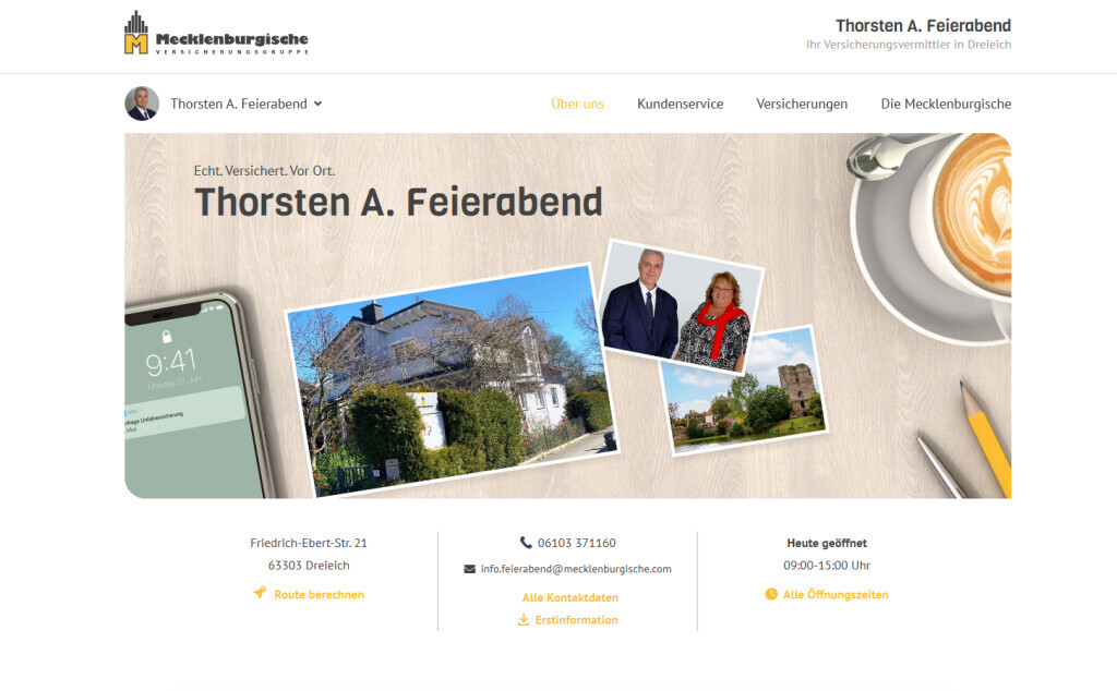 Bilder Mecklenburgische Versicherungsgruppe Generalvertretung Thorsten A. Feierabend