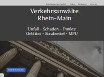 Website Screenshot Rechtsanwalt Bernd Henning Schäfer