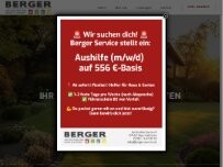 Website Screenshot Berger Service