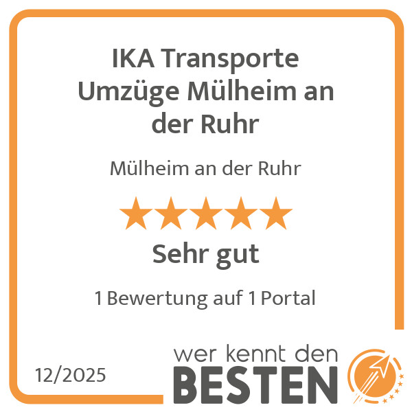 Bilder IKA Transporte Umzüge Mülheim an der Ruhr