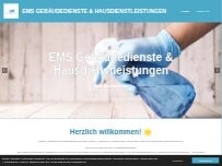 Website Screenshot Ems Gebäudedienst Hausdienstleistungen
