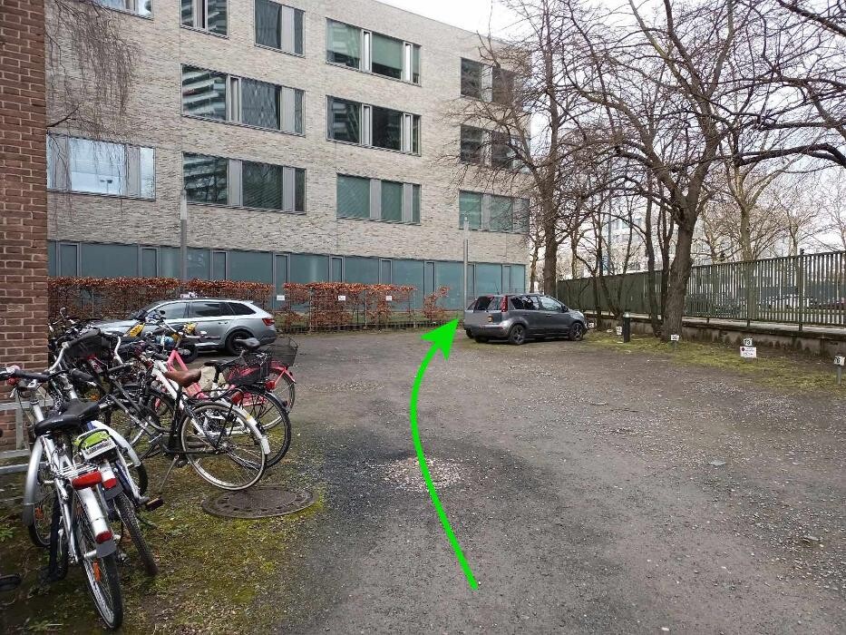 Bilder ampido Parkplatz