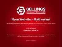 Website Screenshot Erdbau Gellings