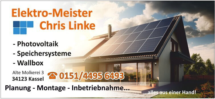 Bilder Elektro-Meister Chris Linke Photovoltaik