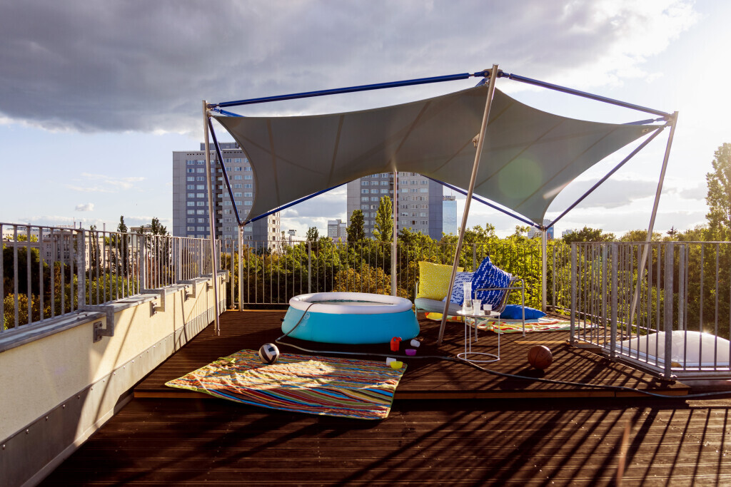 Bilder STOFFDACH Sonnenschutz