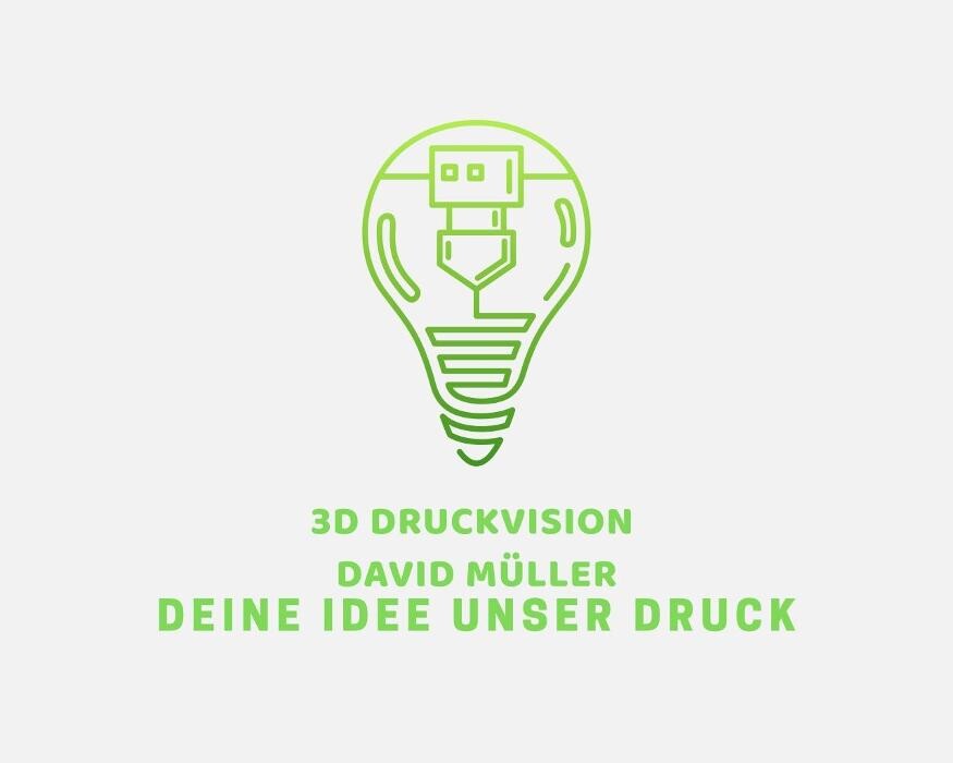 3D Druckvision David Müller Logo