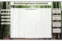 Website Screenshot Bestattungshaus Kammerer