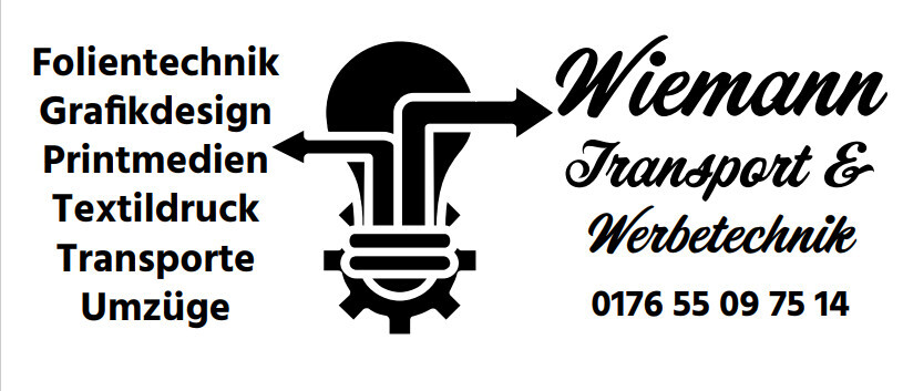 Wiemann-Transport, Umzug & Fahrzeugbeschriftung Logo
