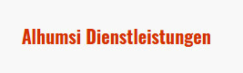 Alhumsi Dienstleistungen Logo