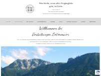 Website Screenshot Bestattungsinstitut Hans Leitenmaier