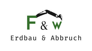 F&W Erdbau und Abbruch Logo