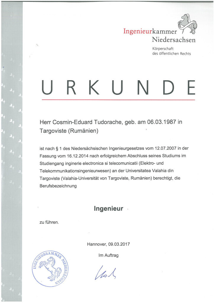 Bilder Ing. Cosmin Tudorache Elektromontage GmbH