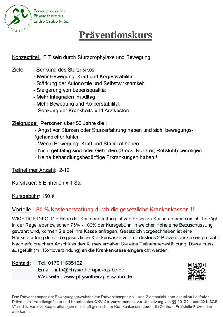 Bilder Privatpraxis für Physiotherapie E. Szabo M.Sc.